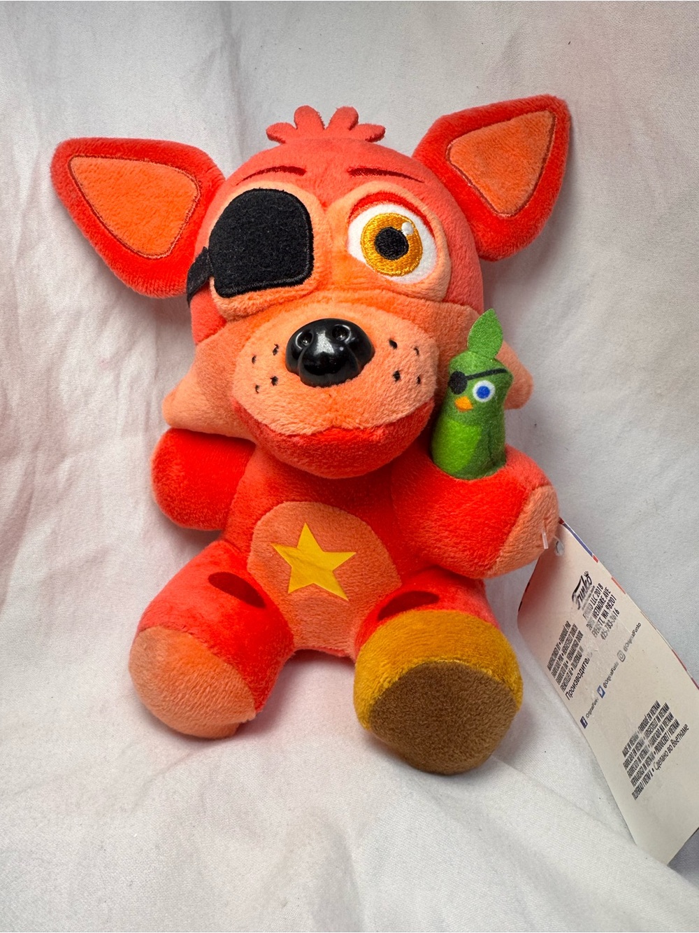 NEW Funko FNAF Five Nights At Freddys Rockstar Foxy Plush Pizza Simulator 8"